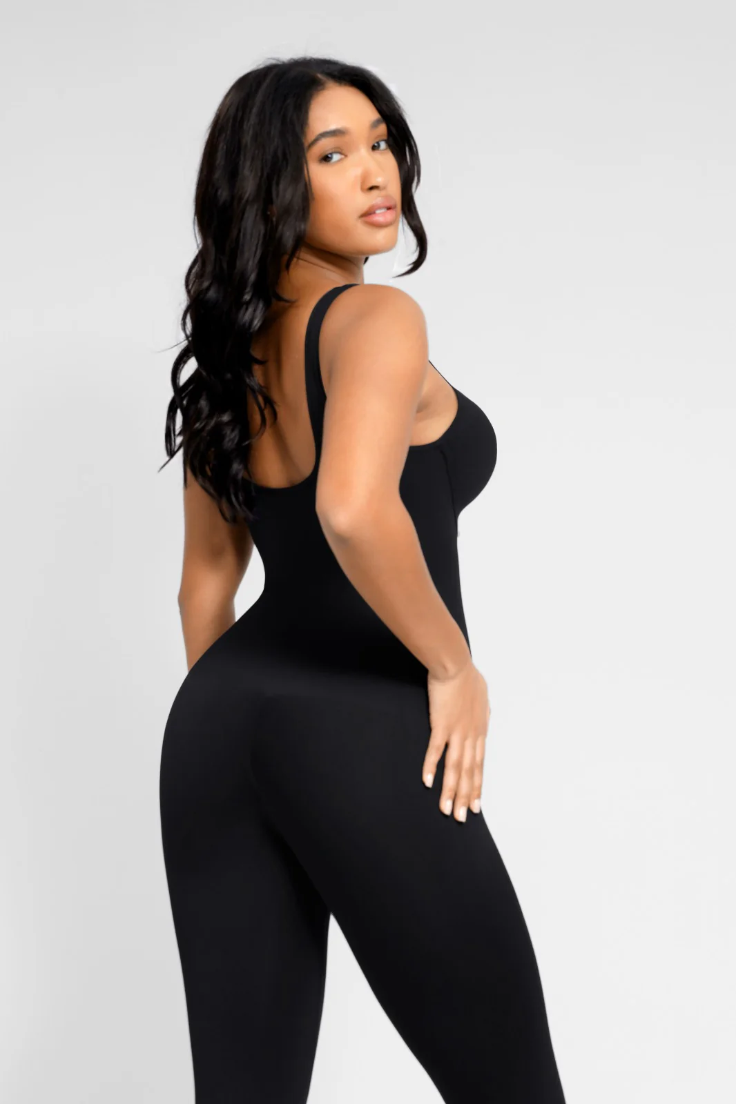 Boujee Flare Leg Jumper-BLACK - Image 4